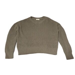 ardene dark grey knitted sweater